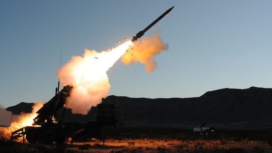 Phóng tên lửa PAC-3. Ảnh: Lockheed Martin