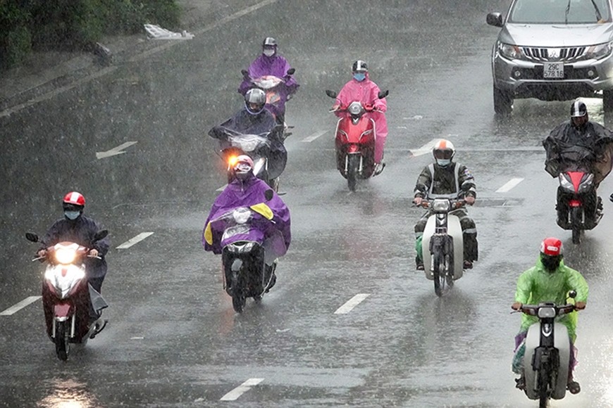 Thời tiết hôm nay (16-5): Các khu vực trên cả nước có mưa dông. Ảnh minh họa: kinhtedothi.vn 