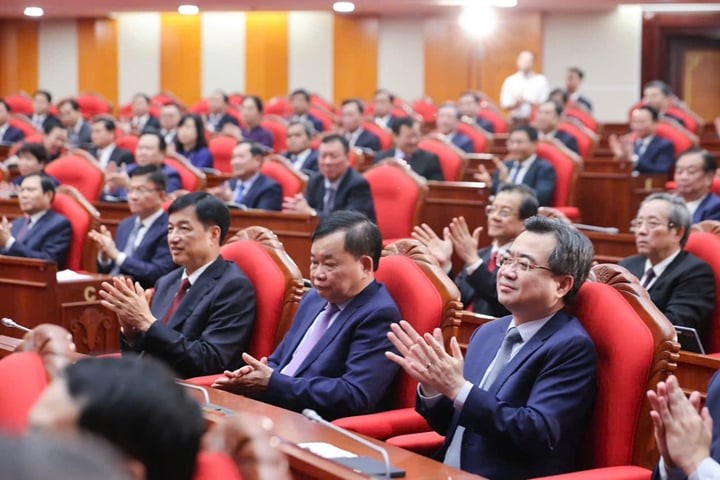 Các đại biểu tham dự Hội nghị Trung ương 11. (Ảnh: VGP)