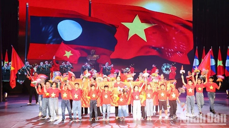 Một tiết mục tại Hội diễn. Ảnh: Báo Nhân dân