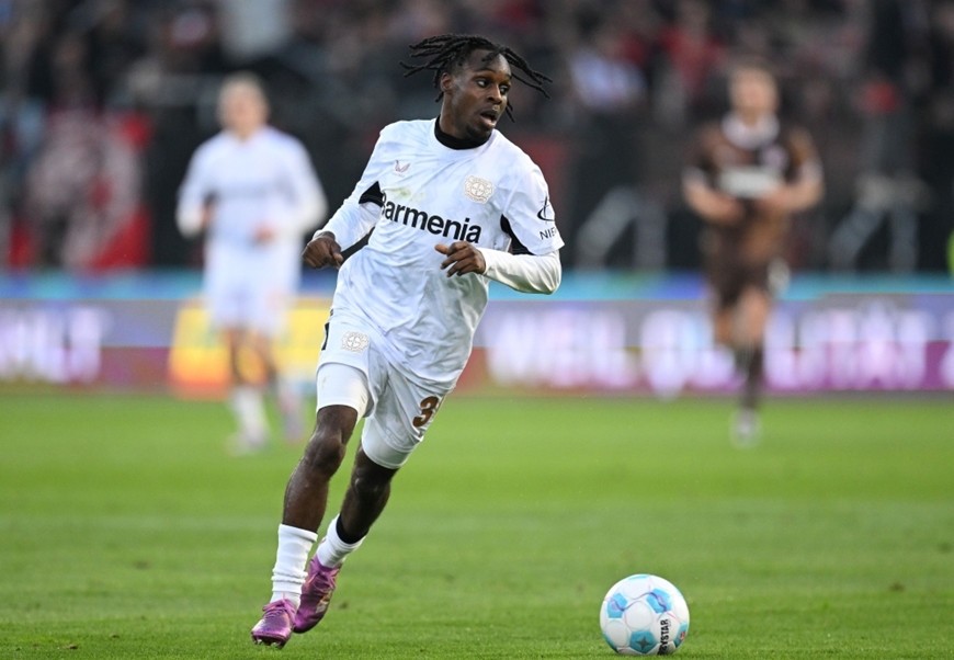 Jeremie Frimpong được các cổ động viên Liverpool kỳ vọng sẽ thay thế xứng đáng vị trí của Alexander-Arnold để lại. Ảnh: Getty