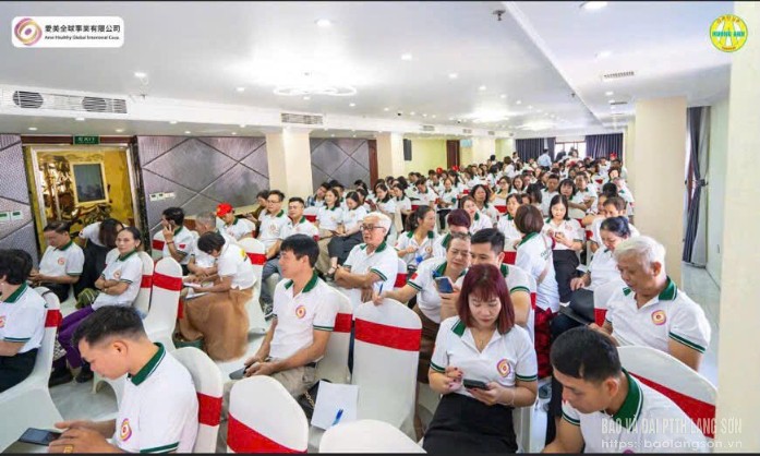 Người tham gia Công ty Ame Global ở các lứa tuổi khác nhau, trong đó có nhiều người cao tuổi (Ảnh: Công an cung cấp)