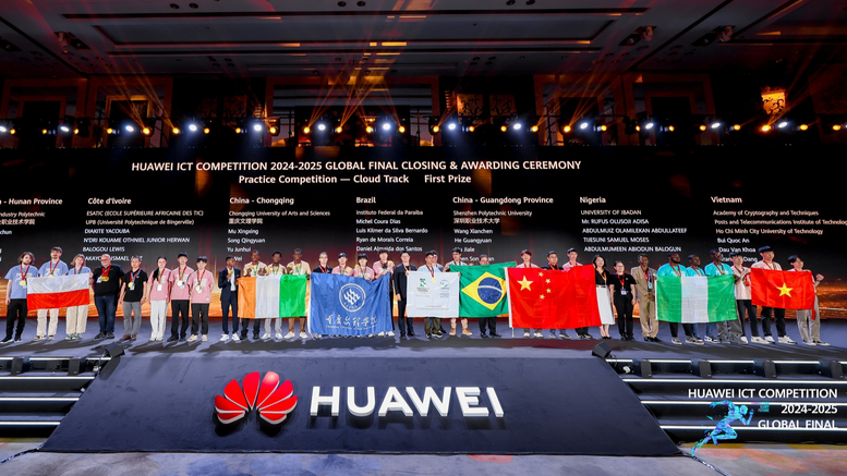 Đội Việt Nam dành trọn 3 giải thưởng trong vòng thi Chung kết toàn cầu Huawei ICT Competition 2024 - 2025