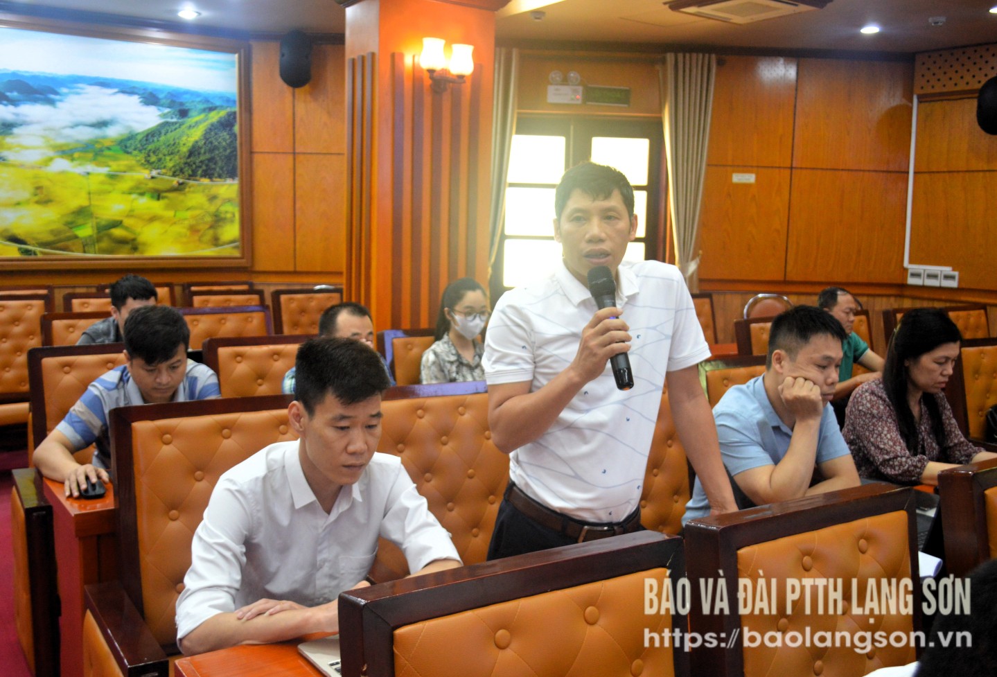 Đại diện Sở Tài Chính phát biểu ý kiến