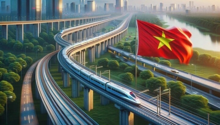 Dự án đường sắt tốc độ cao Bắc - Nam được nhiều doanh nghiệp tư nhân xin được tham gia đầu tư xây dựng. (Ảnh minh họa)
