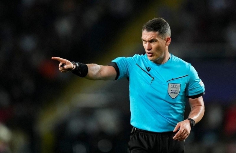 Istvan Kovacs sẽ điều khiển trận đấu PSG và Inter Milan. Ảnh: bongdaplus.vn