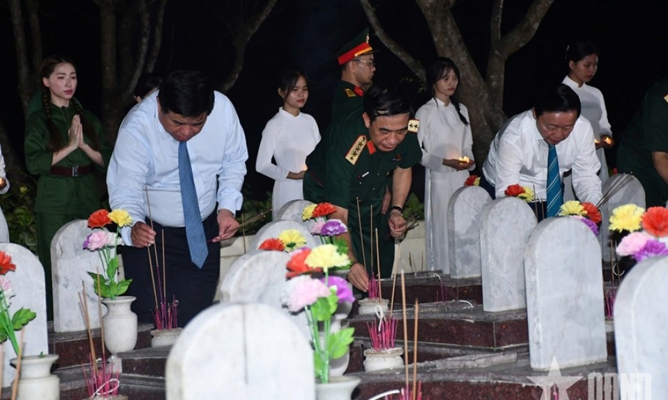 Địa chỉ về nguồn tri ân các liệt sĩ Trường Sơn