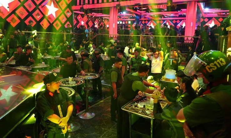 Hơn 40 người dương tính ma túy tại một quán bar ở Phan Thiết