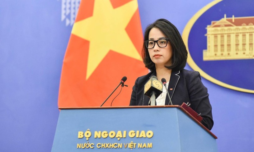 Trao công hàm phản đối các hoạt động vi phạm chủ quyền Việt Nam đối với Trường Sa