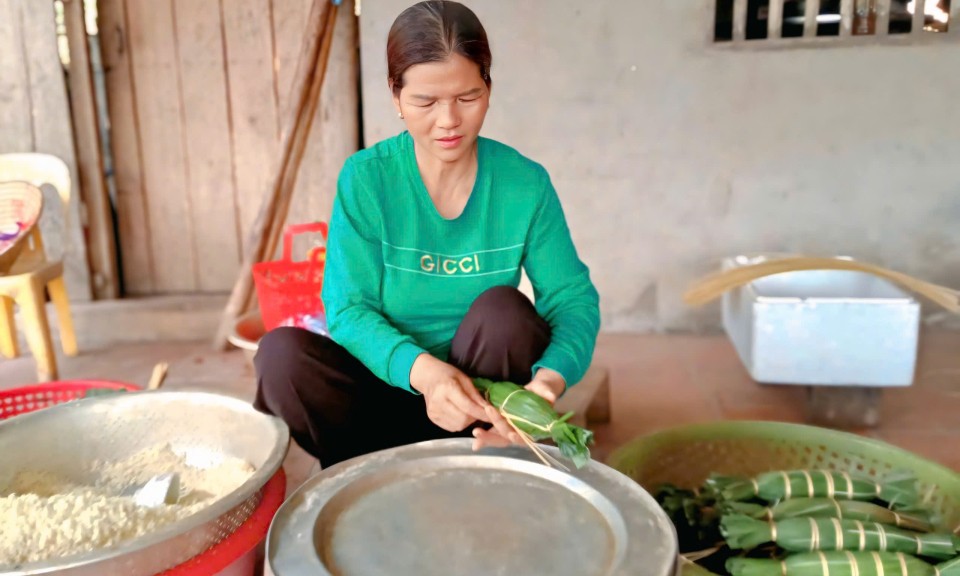 Thanh mát bánh gio Đình Lập