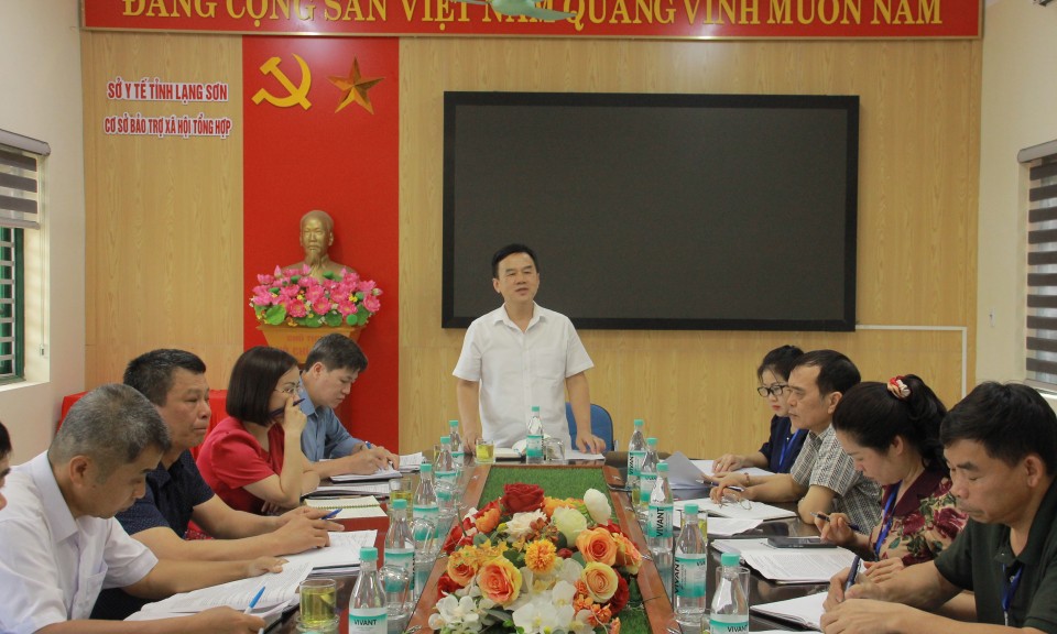 Kiểm tra việc thực hiện pháp luật về trẻ em tại Trung tâm Bảo trợ xã hội tổng hợp tỉnh