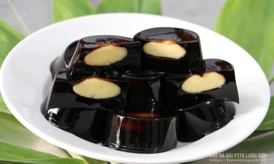 Thơm mát bánh thạch đen