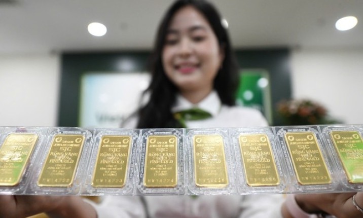 Giá vàng hôm nay (chiều 8-5): Vàng SJC đảo chiều, tăng mạnh