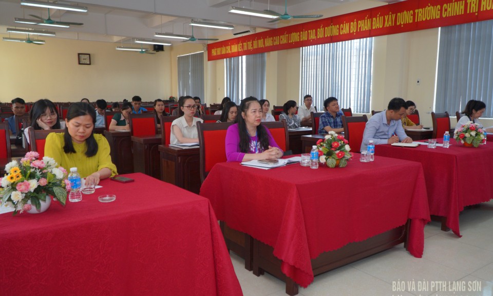 Gần 70 học viên tham gia lớp Bồi dưỡng ngạch chuyên viên và tương đương năm khoá 47 năm 2025