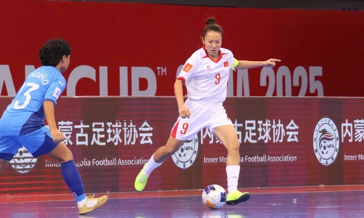 Việt Nam giành quyền vào tứ kết Giải futsal nữ châu Á 2025