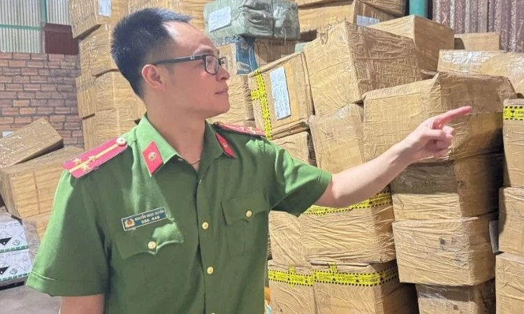 Khởi tố 2 đối tượng buôn lậu thuốc làm chín, bảo quản sầu riêng