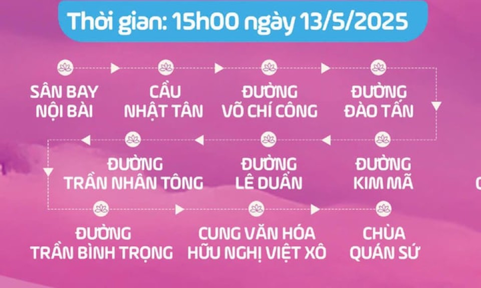 Những điều cần lưu ý khi đến chiêm bái xá lợi Đức Phật tại chùa Quán Sứ