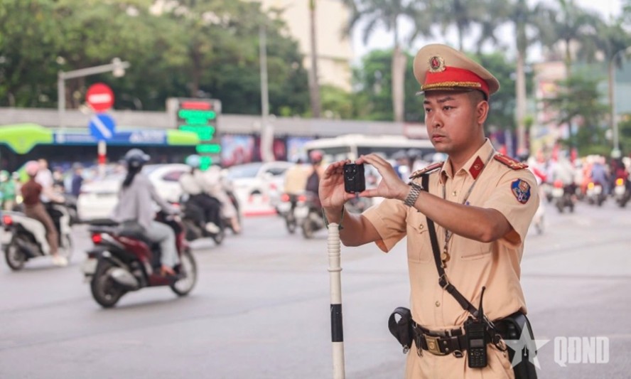 Sử dụng camera chuyên dụng ghi hình, phạt nguội giao thông