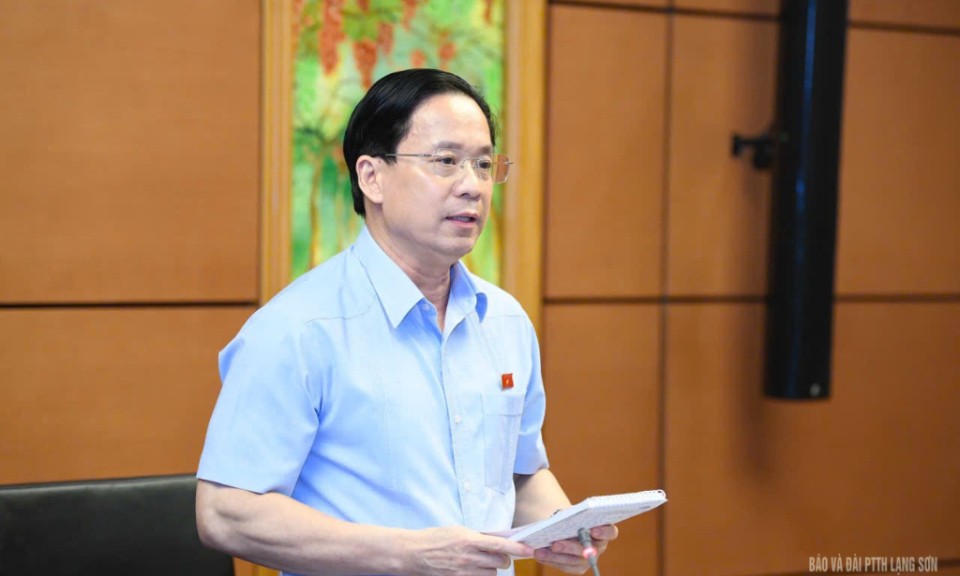 Đại biểu Quốc hội tỉnh thảo luận tại tổ về một số dự thảo luật