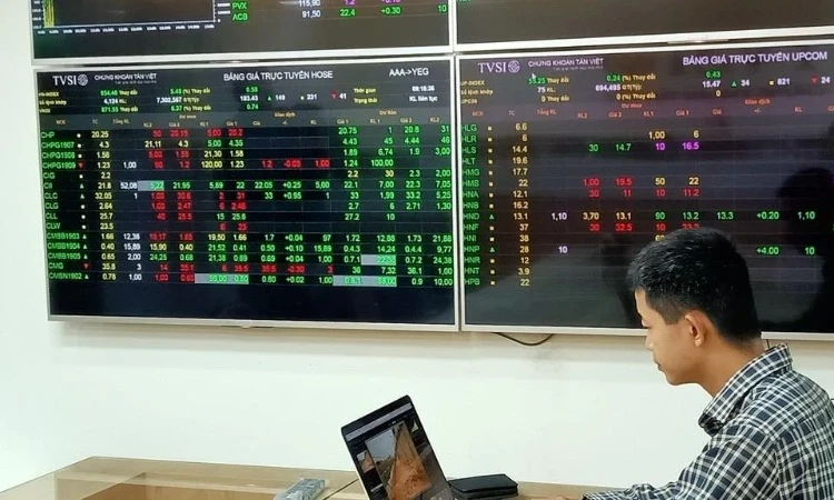 Cổ phiếu ngân hàng "thăng hoa", VN-Index bật tăng gần 16 điểm