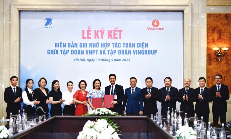 VNPT và Vingroup 'bắt tay' thúc đẩy chuyển đổi số, chuyển đổi xanh