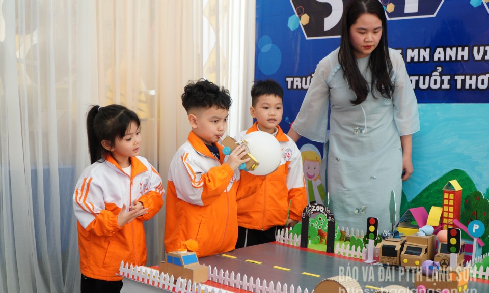 STEM ở bậc học mầm non: Nuôi dưỡng tư duy sáng tạo cho trẻ