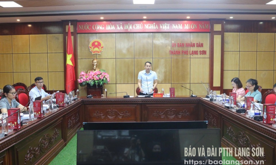 Thành phố Lạng Sơn: Tổ chức đánh giá, phân hạng sản phẩm OCOP năm 2025 