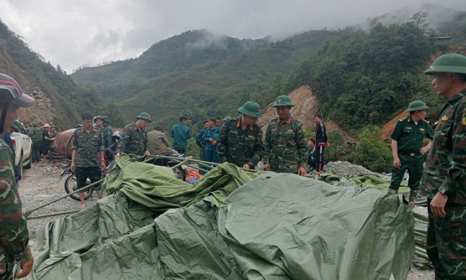 Sạt lở đất nghiêm trọng gây thiệt hại về người trên địa bàn tỉnh Lai Châu
