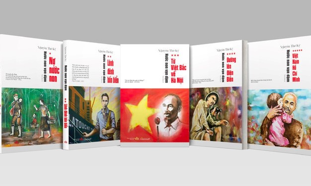 'Nước non vạn dặm': Bộ tiểu thuyết đồ sộ về cuộc đời và sự nghiệp của Bác Hồ