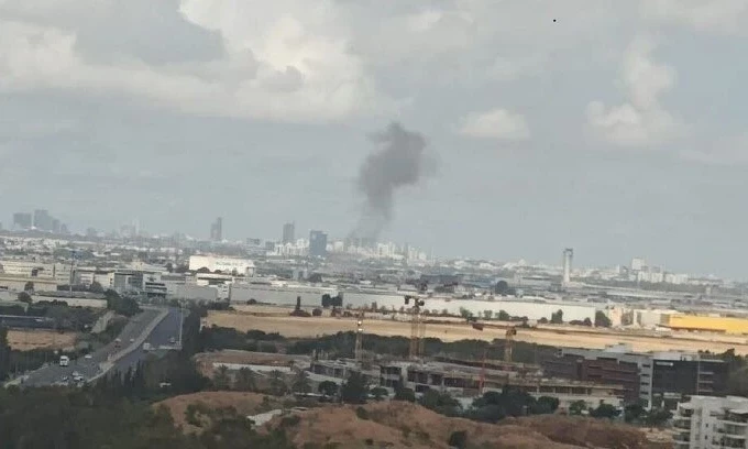 Quân đội Israel đánh chặn tên lửa được phóng từ Yemen