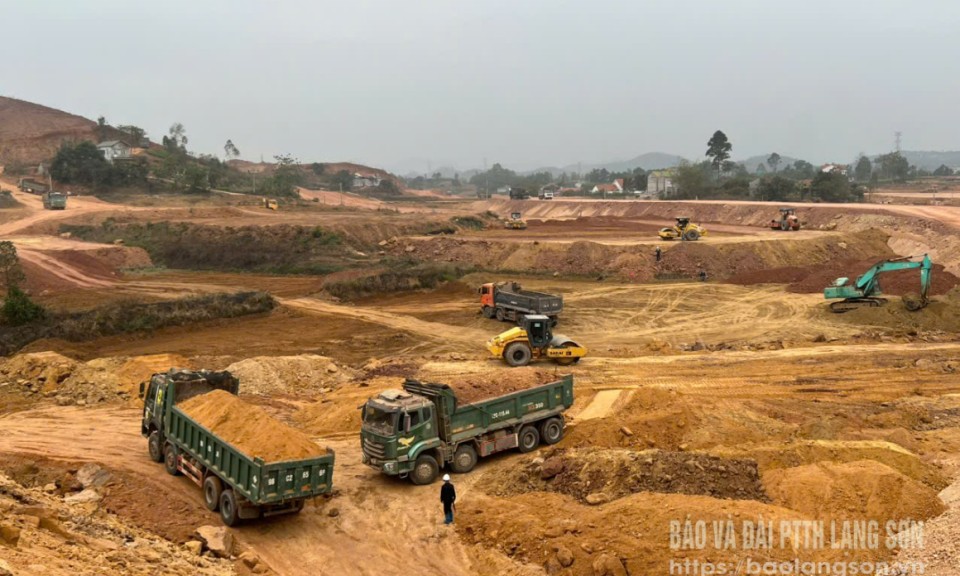 Hữu Lũng tạo mặt bằng sạch dự án