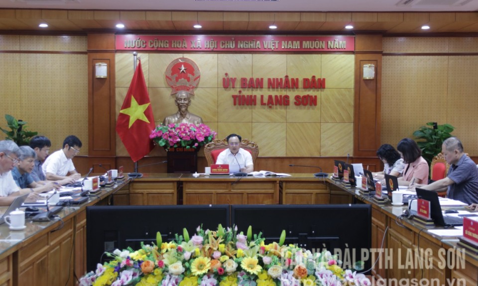 Lãnh đạo UBND tỉnh làm việc với Tổng công ty Công nghiệp Mỏ Việt Bắc TKV-CTCP