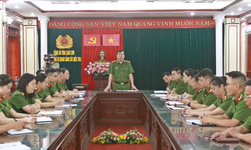 Đảng bộ Văn phòng Cơ quan cảnh sát điều tra: Trong sạch, vững mạnh