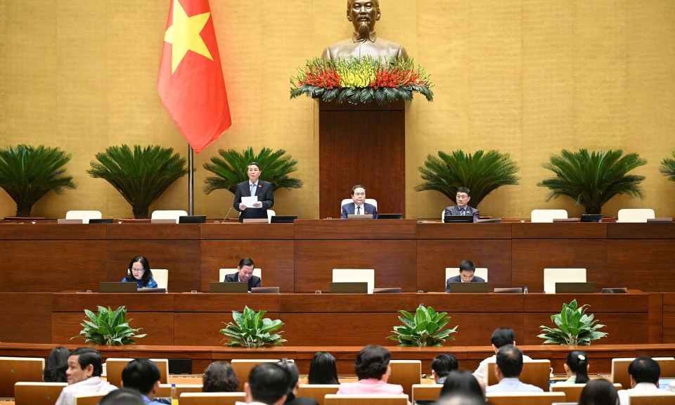 Đại biểu Quốc hội tỉnh tham gia thảo luận về phát triển kinh tế - xã hội