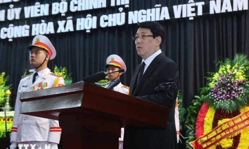 Toàn văn lời điếu tại Lễ truy điệu nguyên Chủ tịch nước Trần Đức Lương