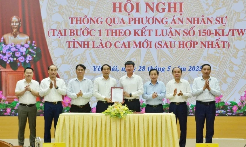 Yên Bái và Lào Cai thông qua phương án nhân sự bước 1 sau hợp nhất