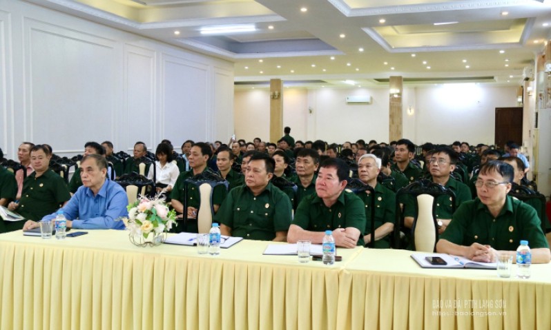 Hội Cựu chiến binh tỉnh tổ chức tập huấn nghiệp vụ công tác hội