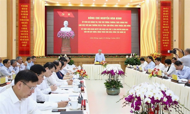 Chỉ đạo, điều hành của Chính phủ, Thủ tướng Chính phủ ngày 29/5/2025