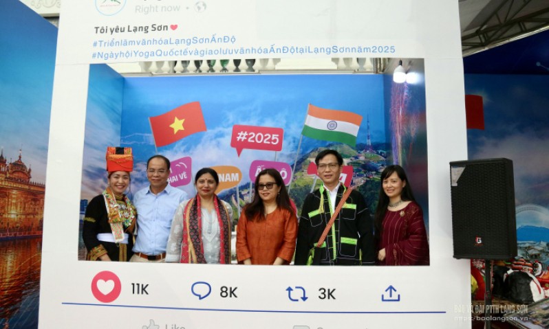 Đặc sắc không gian triển lãm văn hoá Lạng Sơn - Ấn Độ