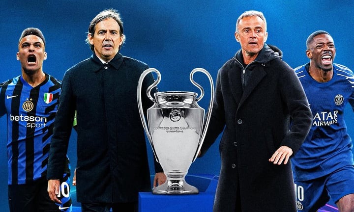 Xem trực tiếp chung kết Cúp C1 PSG vs Inter Milan ngày 1/6 trên kênh nào?