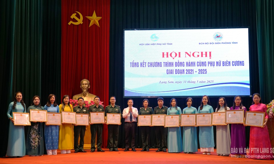Tổng kết Chương trình đồng hành cùng phụ nữ biên cương giai đoạn 2021 - 2025