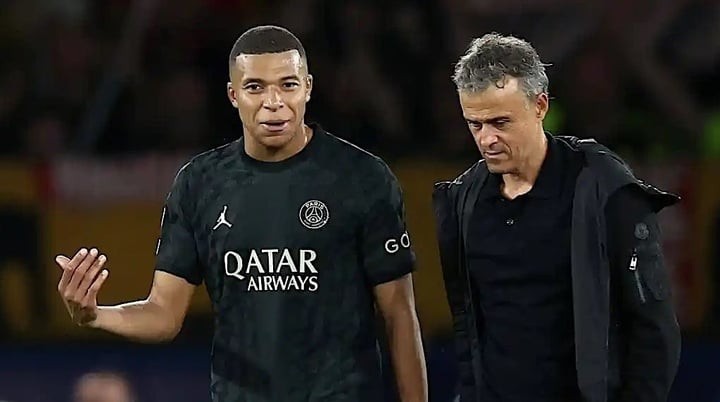Mbappe không quan trọng với HLV Luis Enrique.