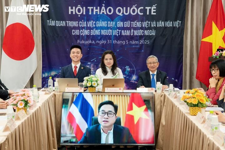 Hội thảo thu hút hơn 1.000 người quan tâm theo dõi, trong đó có gần 50 đại biểu tham dự trực tiếp tại Fukuoka, Nhật Bản. (Ảnh: Duy Hùng)