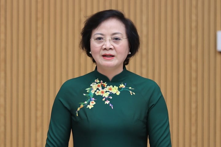 Bộ trưởng Nội vụ Phạm Thị Thanh Trà. (Ảnh: VGP)