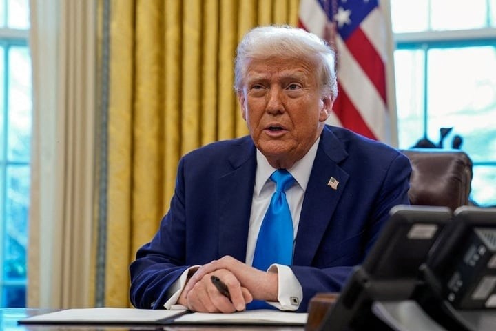 Tổng thống Mỹ Donald Trump.