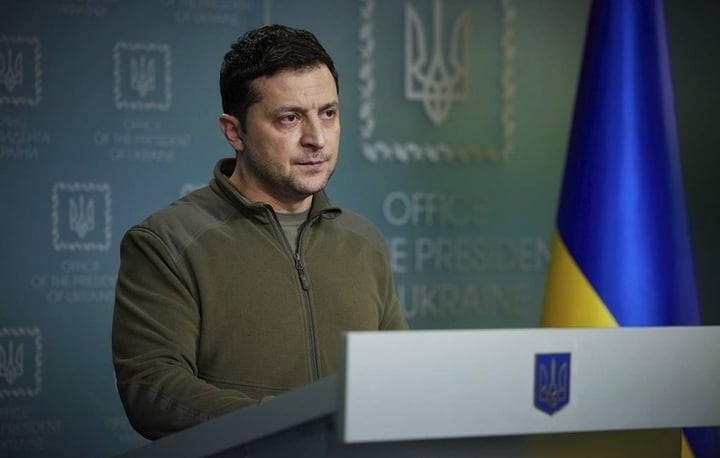 Tổng thống Ukraine Volodymyr Zelensky. (Ảnh: TASS)