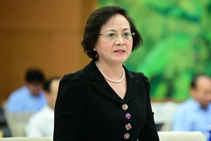 Bộ trưởng Nội vụ Phạm Thị Thanh Trà. (Ảnh: quochoi.vn)