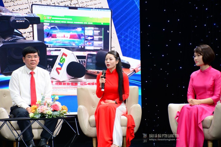 Phóng viên Phạm Thị Phương Thúy, phòng Truyền hình, Báo và Đài PTTH Lạng Sơn chia sẻ về chuyện nghề