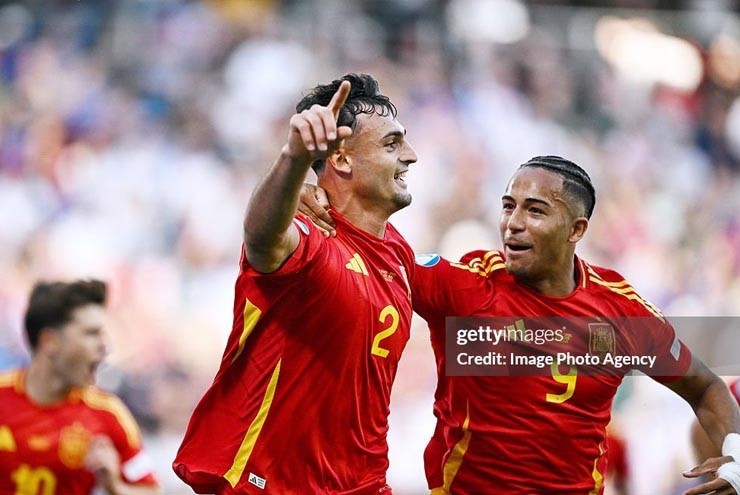U21 Tây Ban Nha hạ U21 Slovakia với tỷ số 3-2. Ảnh: Getty