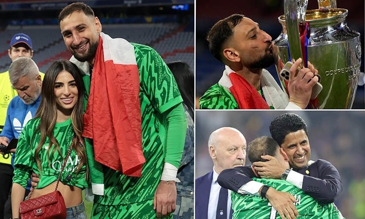 Donnarumma có thể gia nhập MU hè này. Ảnh: Getty